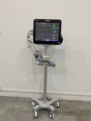 Multi Parameter Medical Monitor Trolley Strong wearable mobile