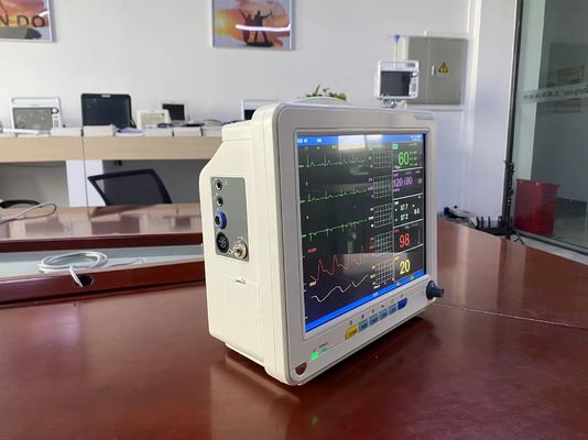 Portable Medical Monitoring Devices With 12.1 Inch TFT LCD Screen Vital Signs Monitors