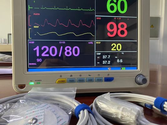 High Accuracy Portable Multi Parameter Patient Monitor With 12.1 Inch TFT LCD Screen
