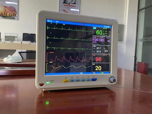 High Accuracy Portable Multi Parameter Patient Monitor With 12.1 Inch TFT LCD Screen