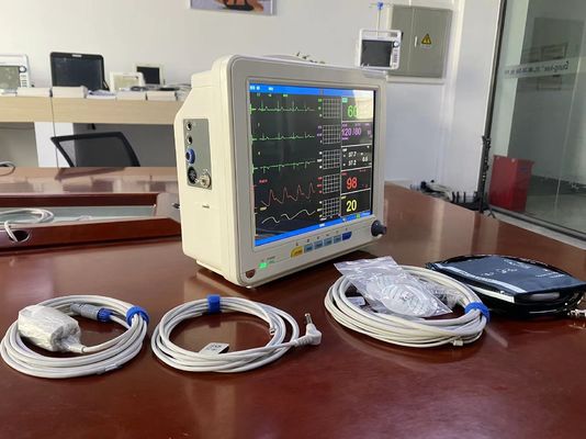 General Ward Clinic Portable Patient Monitor With 12.1 Inch TFT LCD Screen