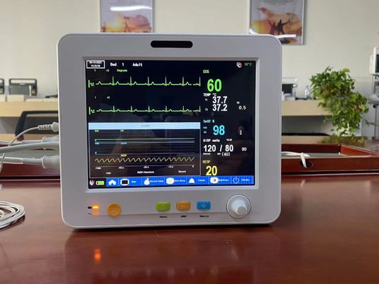 General Ward Clinic Portable Patient Monitor With EtCO2 ECG SPO2 NIBP Temp Measurement