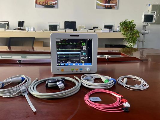 Multi Parameter Neonatal Patient Monitor With EtCO2 ECG SPO2 NIBP Temp Measurement