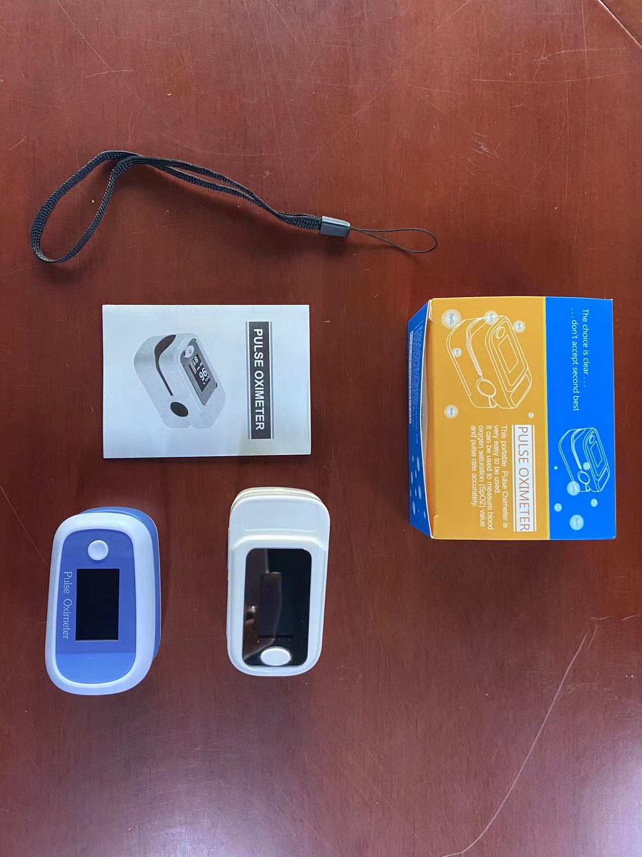 Medical Blood Oxygen Finger Sensor , OLED Display Oximeter For SPO2 ...
