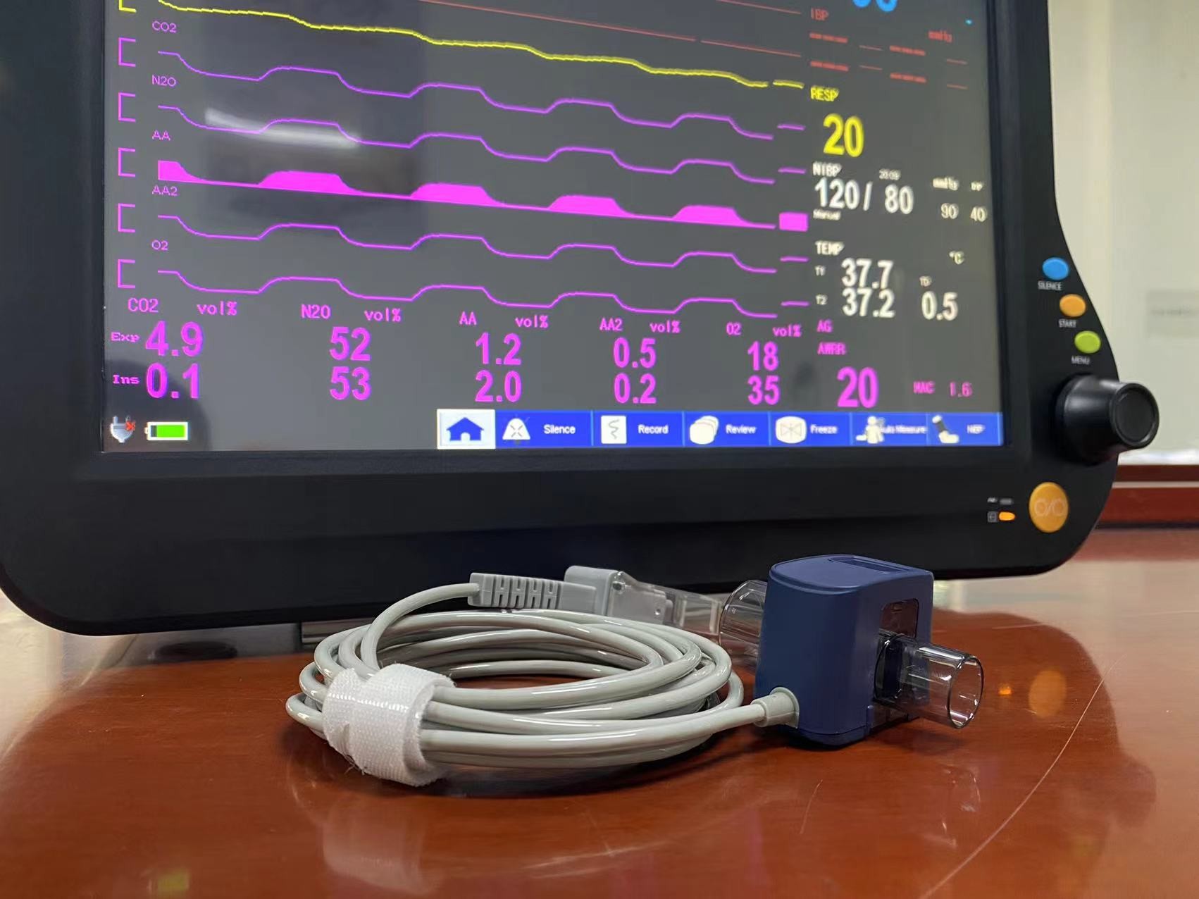 Anesthesia Monitor Module Anesthesia ICU Cardiac Monitor , Neonate Multi Parameter Patient Monitor